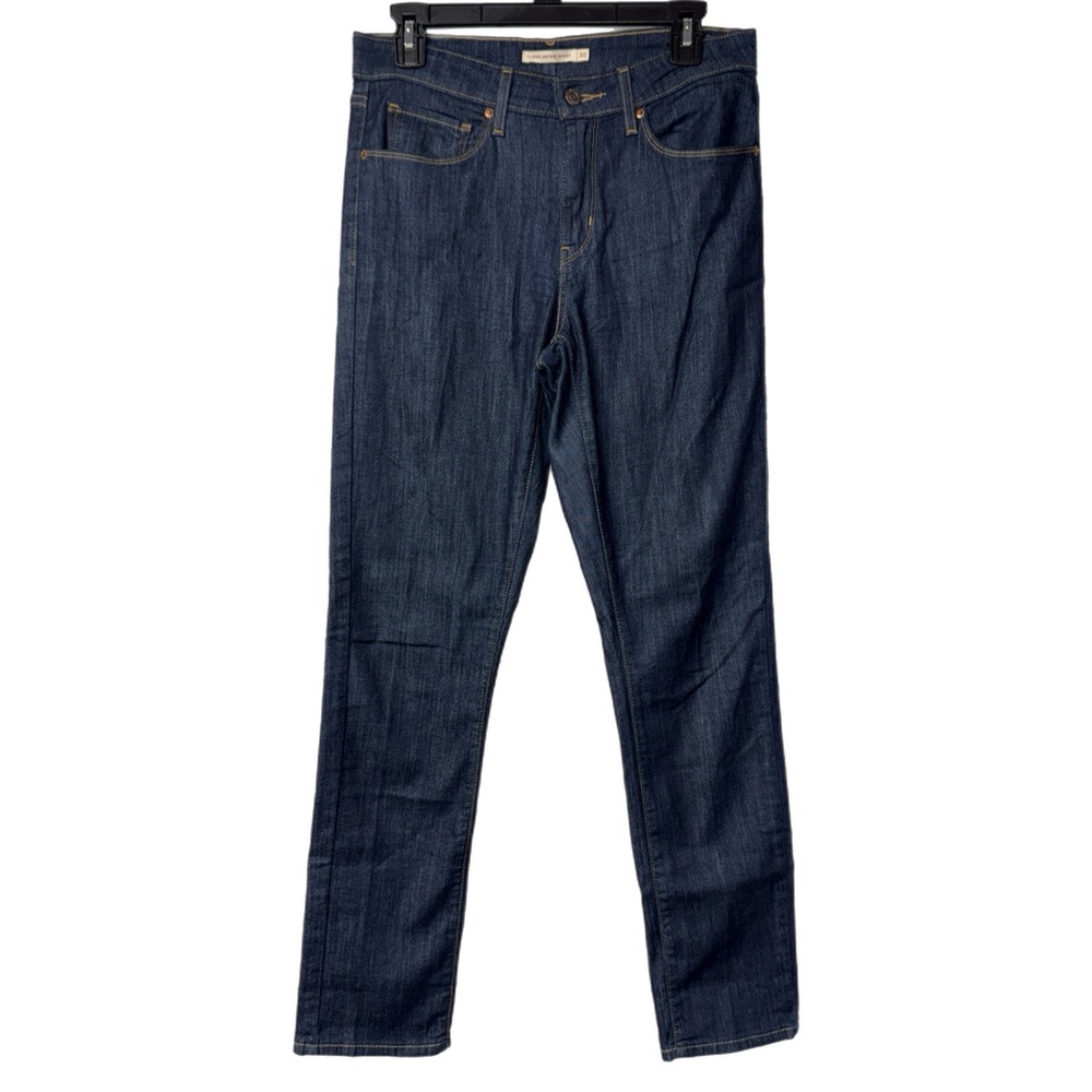 Levi’s Mid Rise Skinny Jeans - Dark Wash - Stretch Denim - Size 30 - Picture 8 of 8